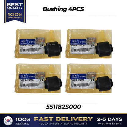 Genuine Bushing 4PCS 551182S000 for Hyundai Santa Fe Kia Sorento