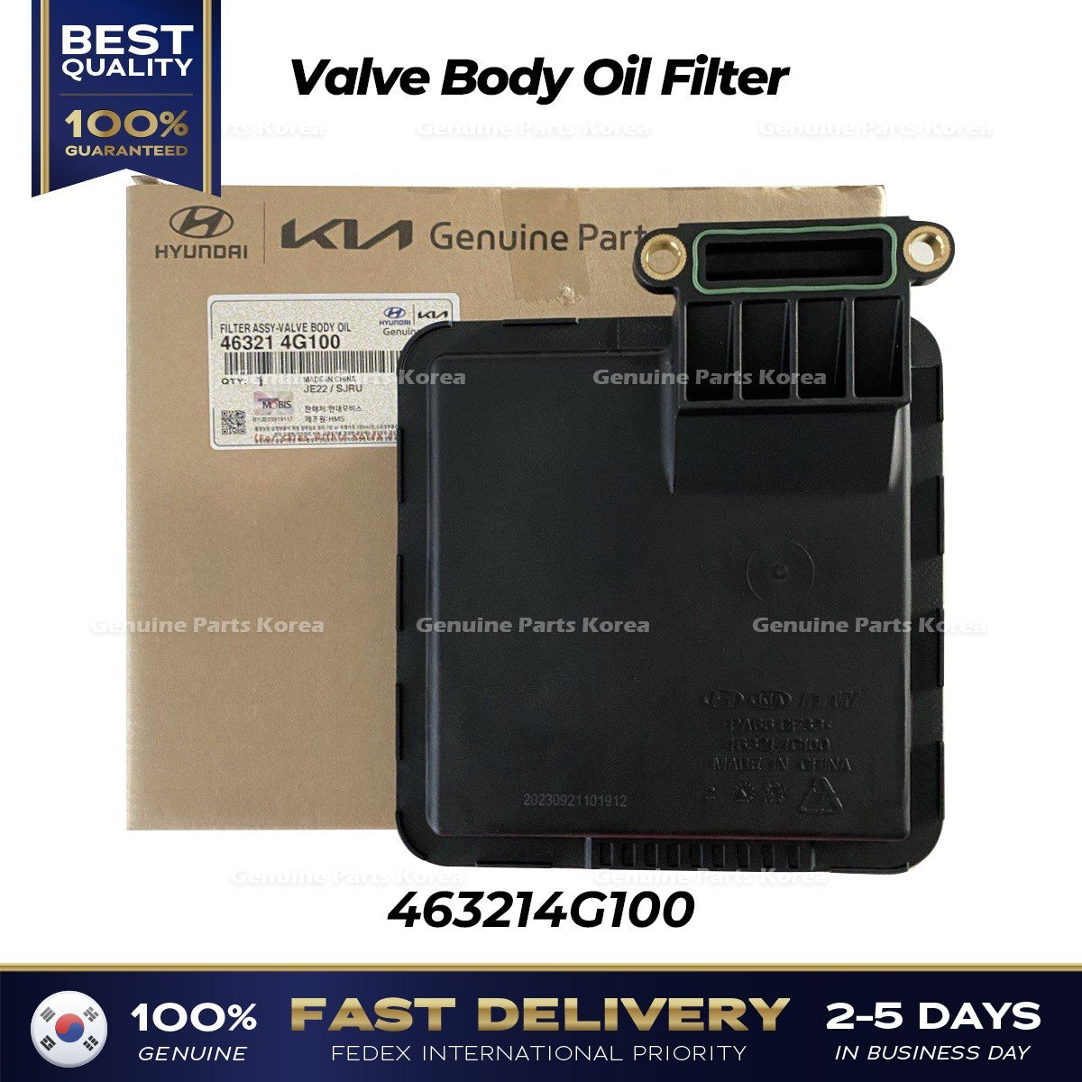 Genuine Valve Body Oil Filter 463214G100 for Hyundai Santa Cruz Kia Carnival