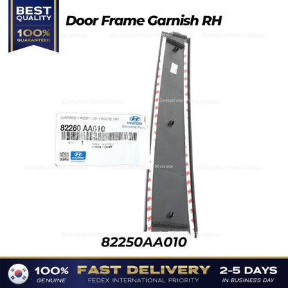 Genuine Door Frame Garnish RH 82260AA010 for Hyundai Elantra