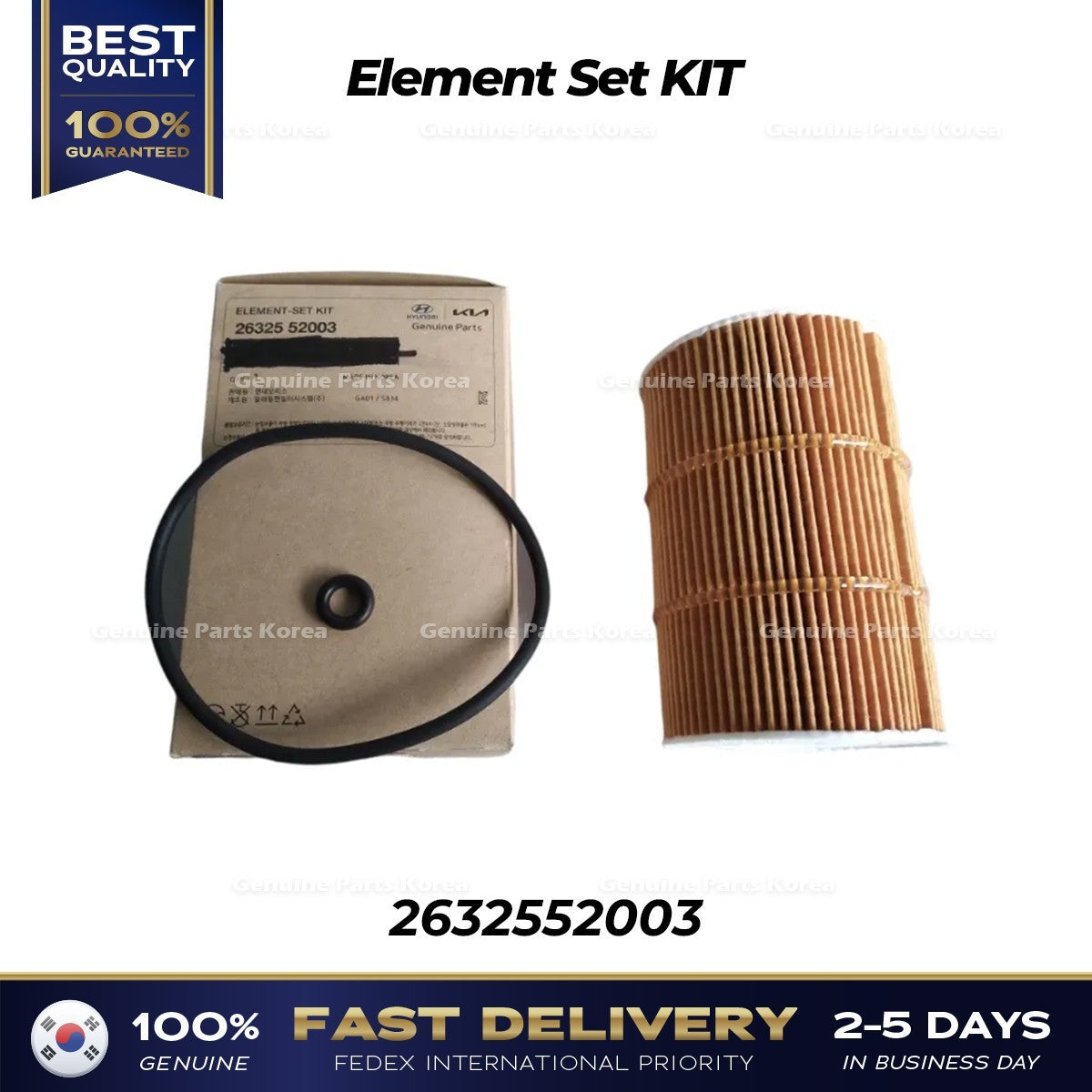 Genuine Element Set KIT 2632552003 for Hyundai E-County