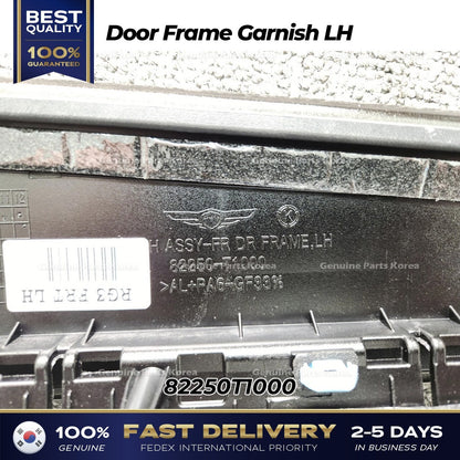 Genuine Door Frame Garnish LH 82250T1000 for Hyundai Genesis G80