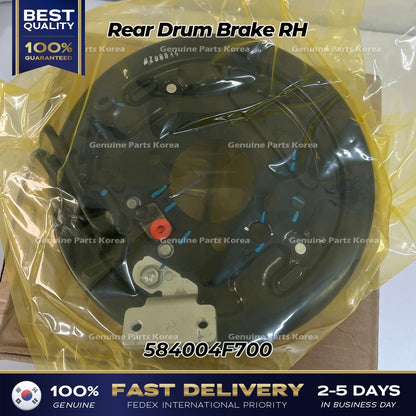 Genuine Rear Drum Brake RH 584004F700 for Hyundai H100 Porter II