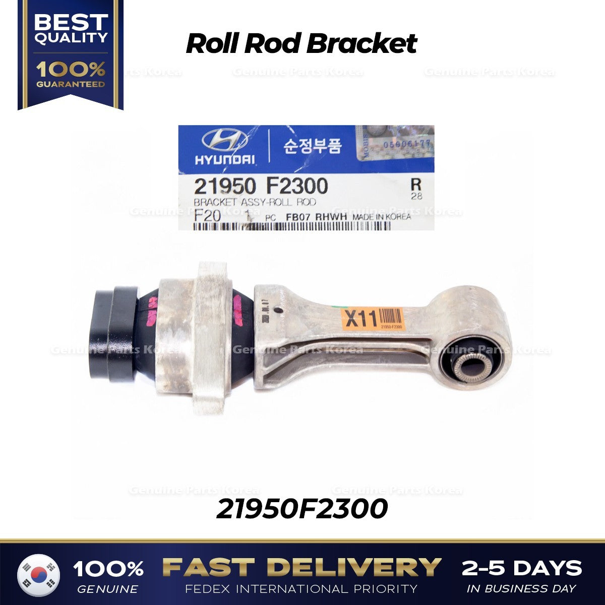 Genuine Roll Rod Bracket 21950F2300 for Hyundai Elantra