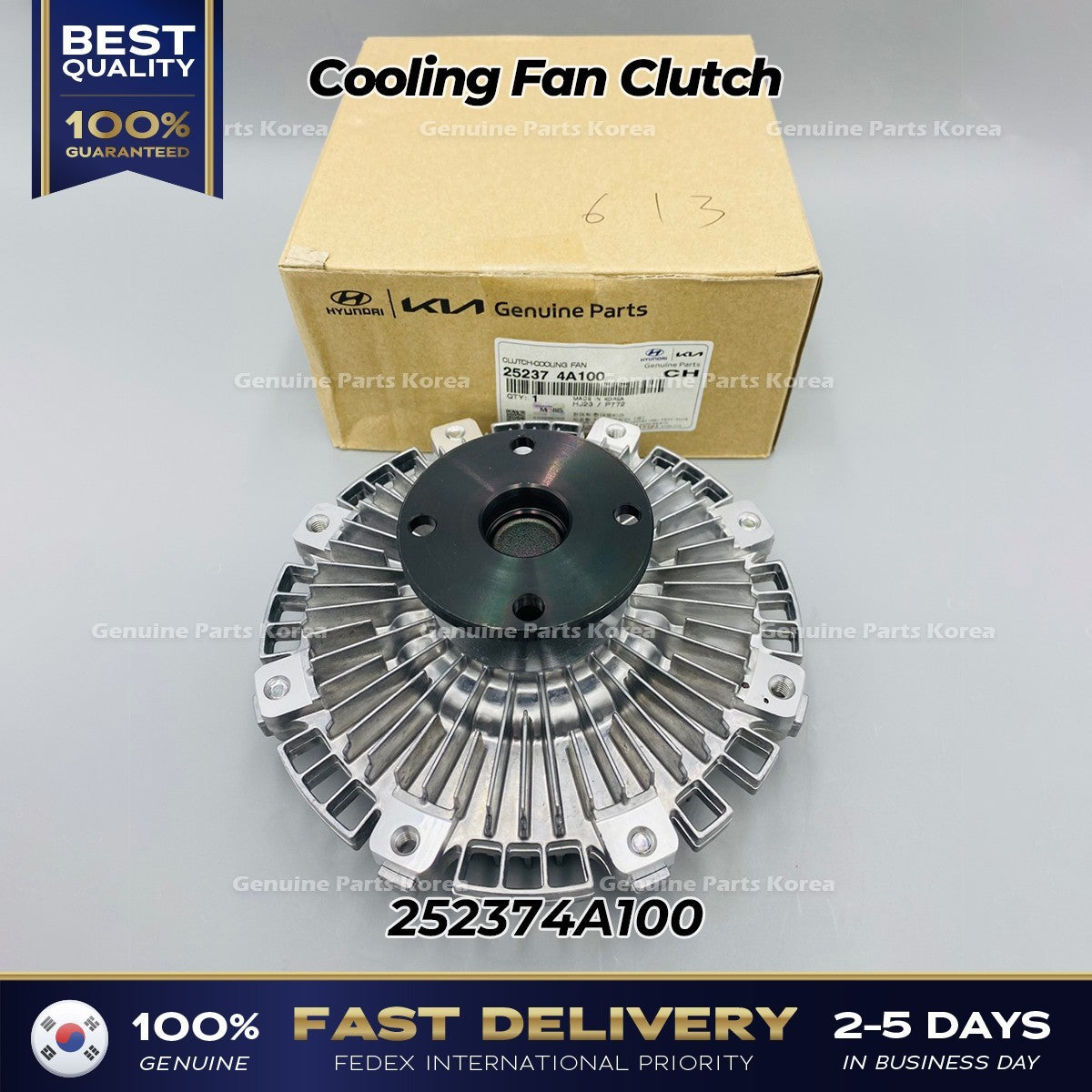 Genuine Cooling Fan Clutch 252374A100 for Hyundai H1 Kia Sorento
