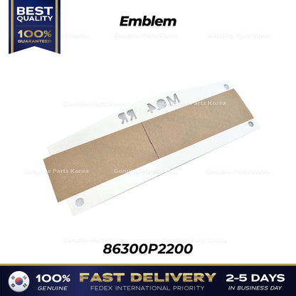 Genuine Emblem 86300P2200 for Kia Sorento