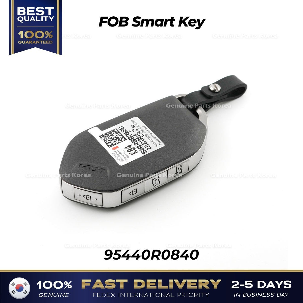 Genuine FOB Smart Key 95440R0840 for Kia Carnival