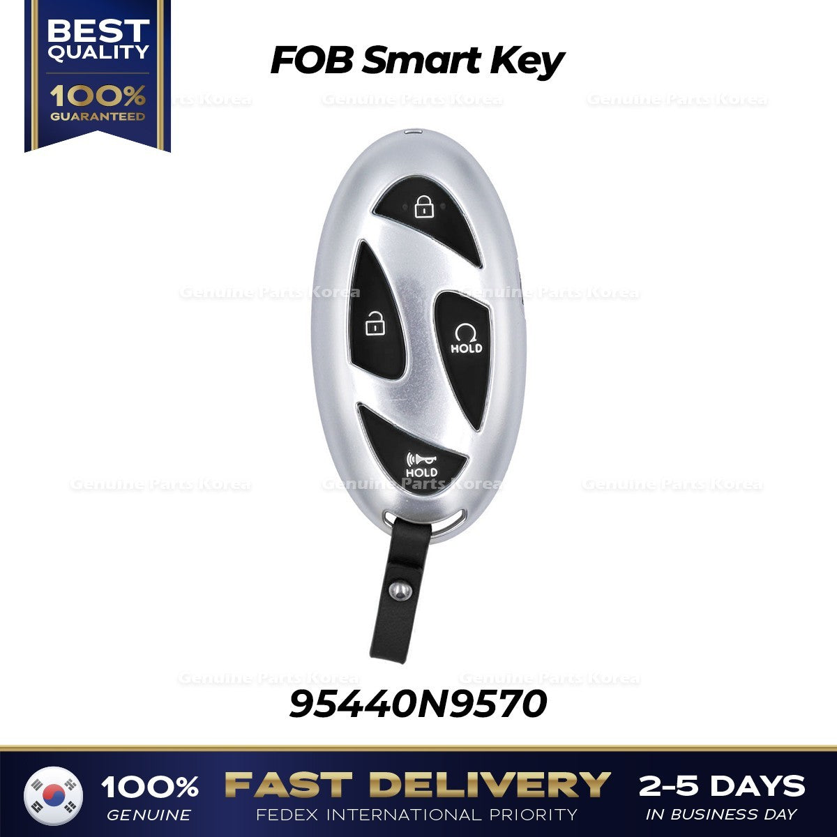 Genuine FOB Smart Key 95440N9570 for Hyundai Tucson