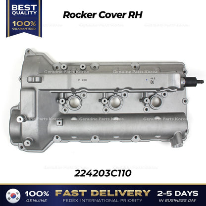 Genuine Rocker Cover RH 224203C110 for Hyundai Azera Kia Amanti