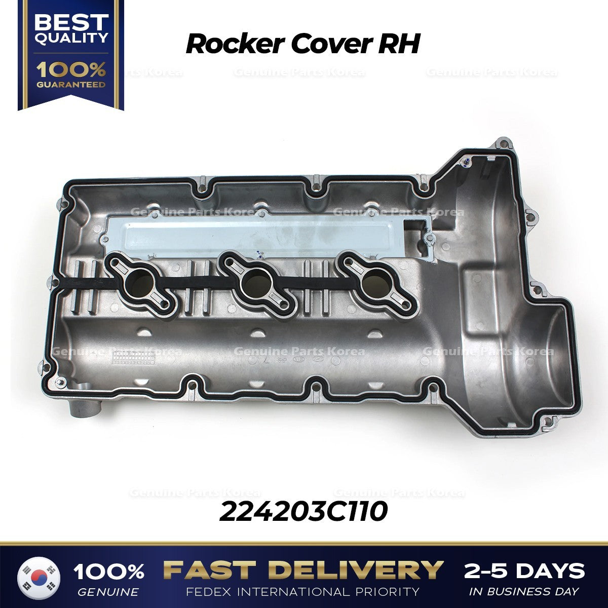 Genuine Rocker Cover RH 224203C110 for Hyundai Azera Kia Amanti