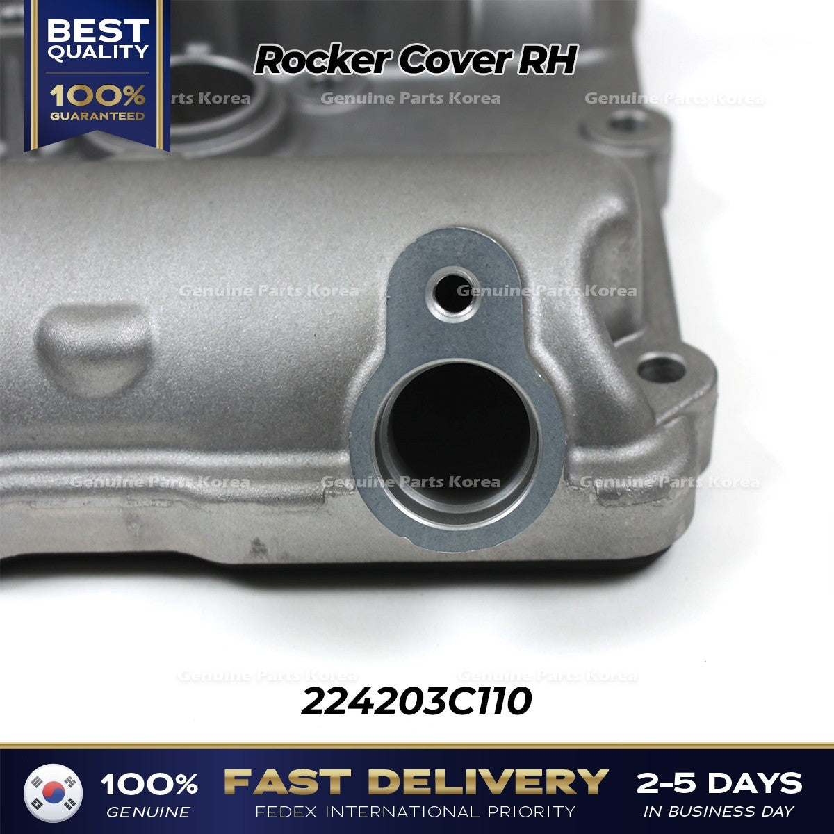 Genuine Rocker Cover RH 224203C110 for Hyundai Azera Kia Amanti