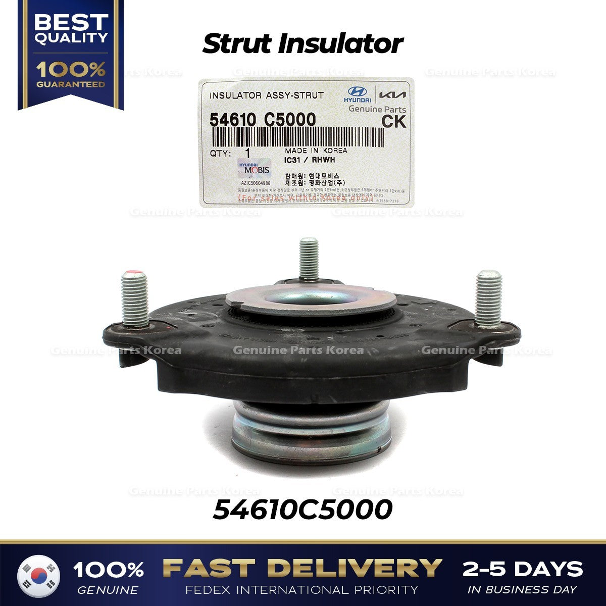 Genuine Strut Insulator 54610C5000 for Kia Sorento