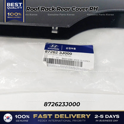 Genuine Roof Rack Rear Cover RH 872623J000 for Hyundai Veracruz