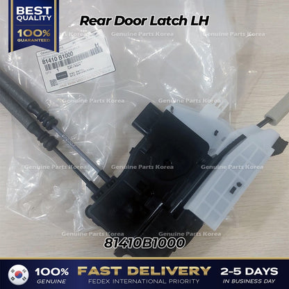 Genuine Rear Door Latch LH 81410B1000 for Hyundai Genesis