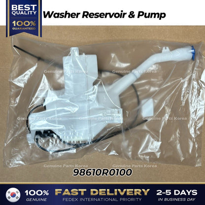 Genuine Washer Reservoir & Pump 98610R0100 for Kia Carnival