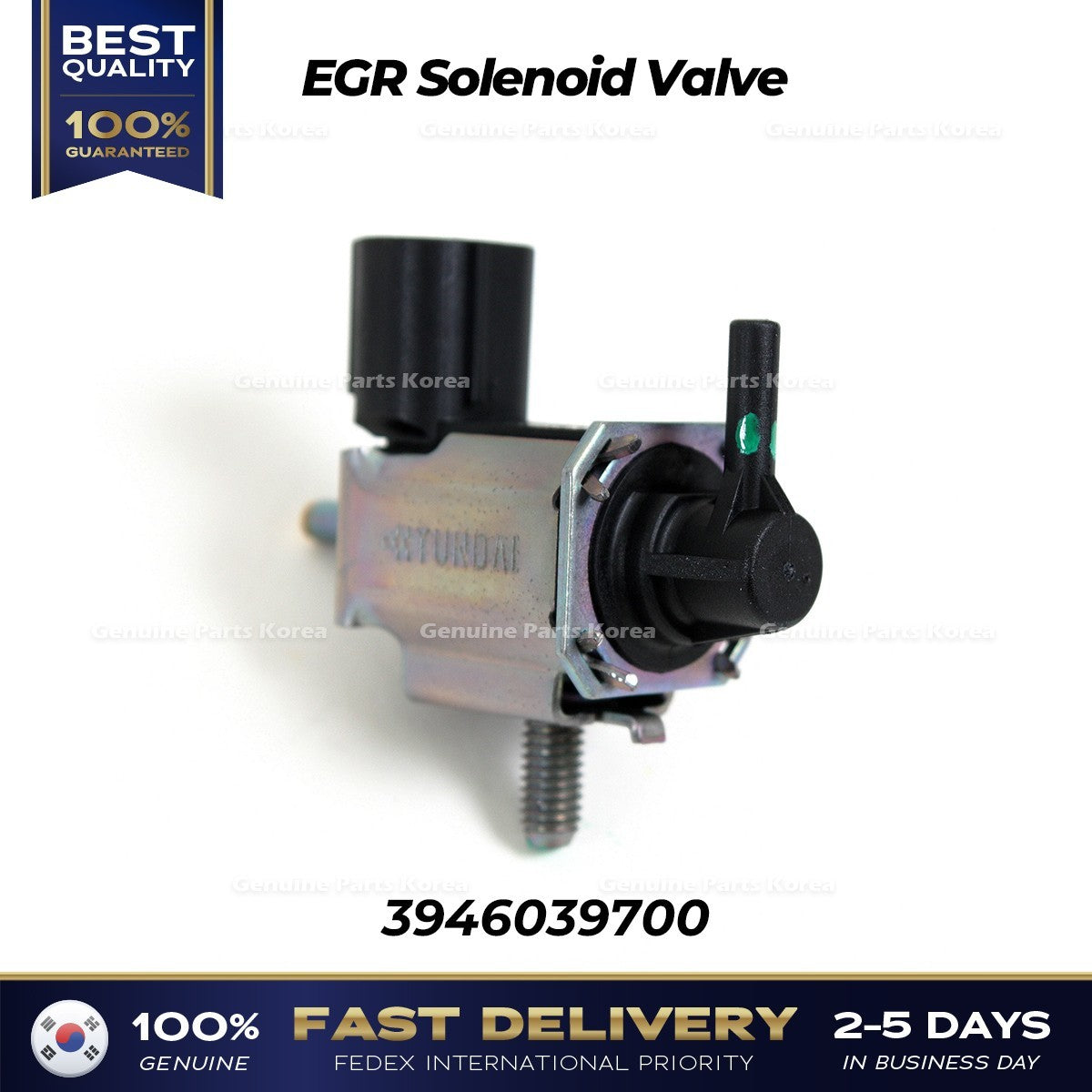 Genuine EGR Solenoid Valve 3946039700 for Hyundai Santa Fe Kia Amanti