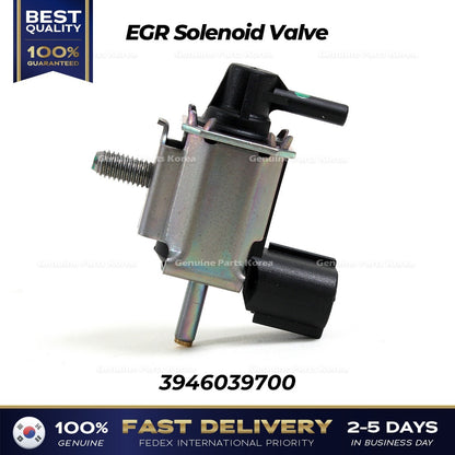 Genuine EGR Solenoid Valve 3946039700 for Hyundai Santa Fe Kia Amanti