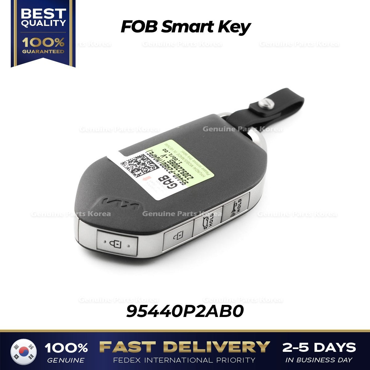 Genuine FOB Smart Key 95440P2AB0 for Kia Sorento Hybrid