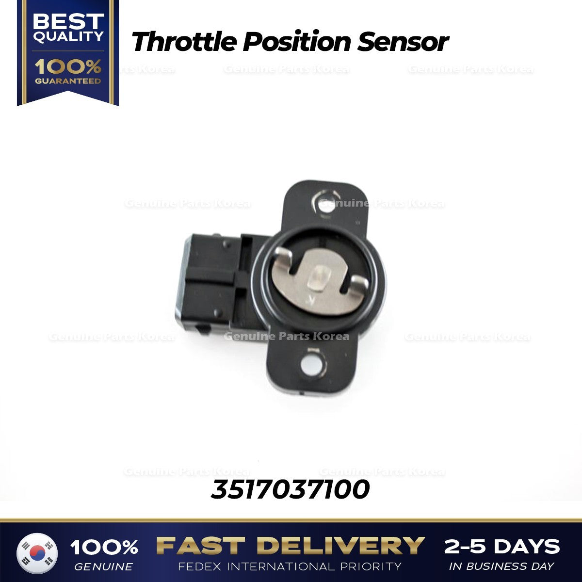 Genuine Throttle Position Sensor 3517037100 for Hyundai Santa Fe Kia Optima