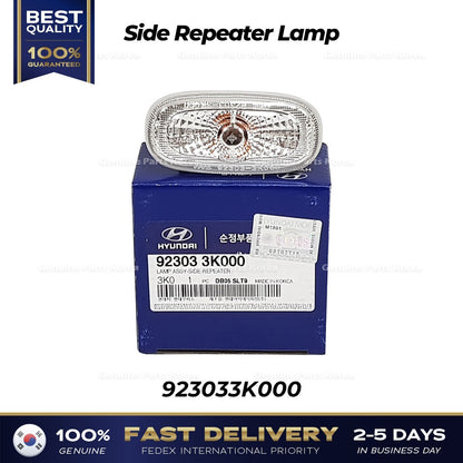 Genuine Side Repeater Lamp 923033K000 for Hyundai Santa Fe