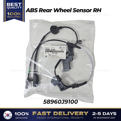 Genuine ABS Rear Wheel Sensor RH 58960J9100 for Hyundai Kona