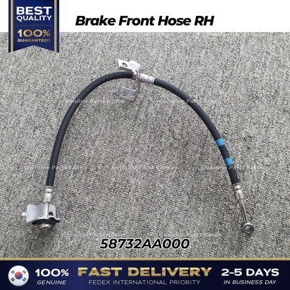 Genuine Brake Front Hose RH 58732AA000 for Hyundai Elantra
