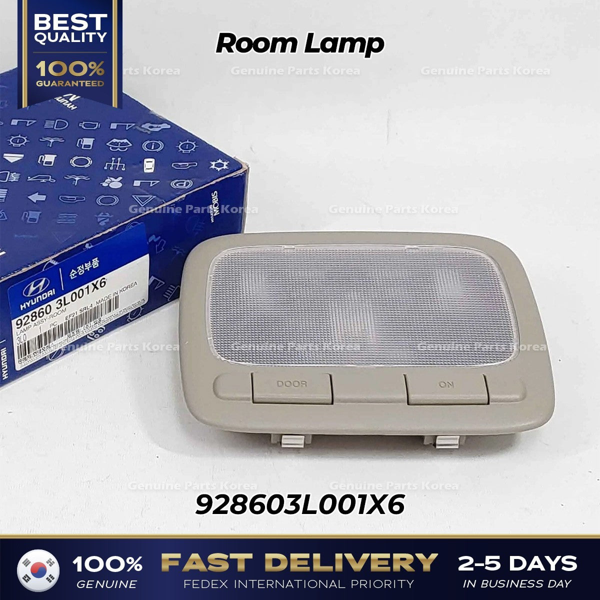 Genuine Room Lamp 928603L001X6 for Hyundai Azera