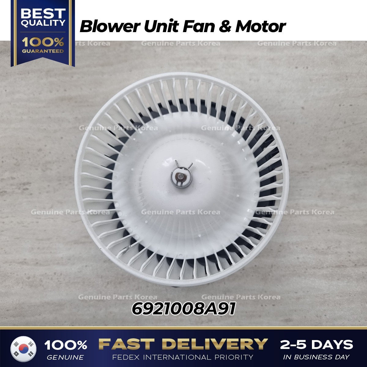 Genuine Blower Unit Fan & Motor 6921008A91 for Ssangyong Rexton