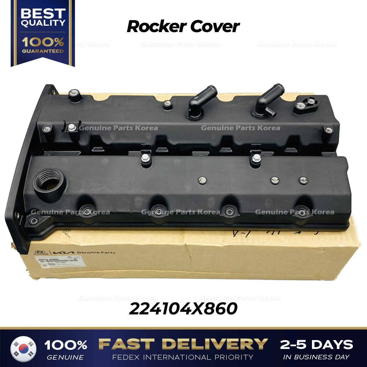 Genuine Rocker Cover 224104X860 for Kia Sedona