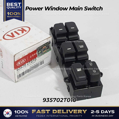 Genuine Power Window Main Switch 935702T010 for Kia Optima