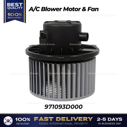 Genuine A/C Blower Motor & Fan 971093D000 for Hyundai Sonata