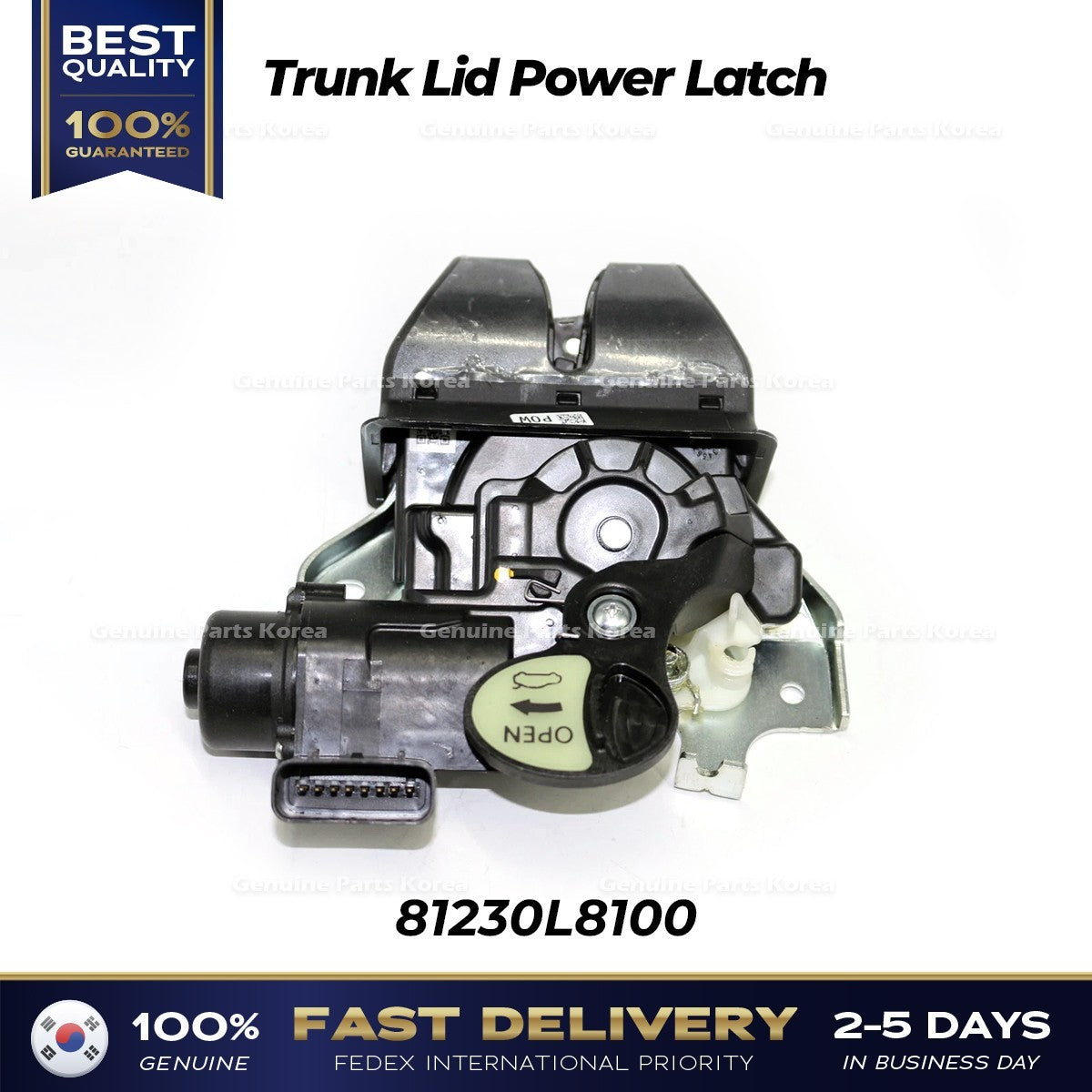 Genuine Trunk Lid Power Latch 81230L8100 for Hyundai Ioniq 6