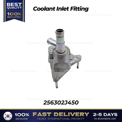 Genuine Coolant Inlet Fitting 256302J450 for Hyundai Tucson Kia Sportage