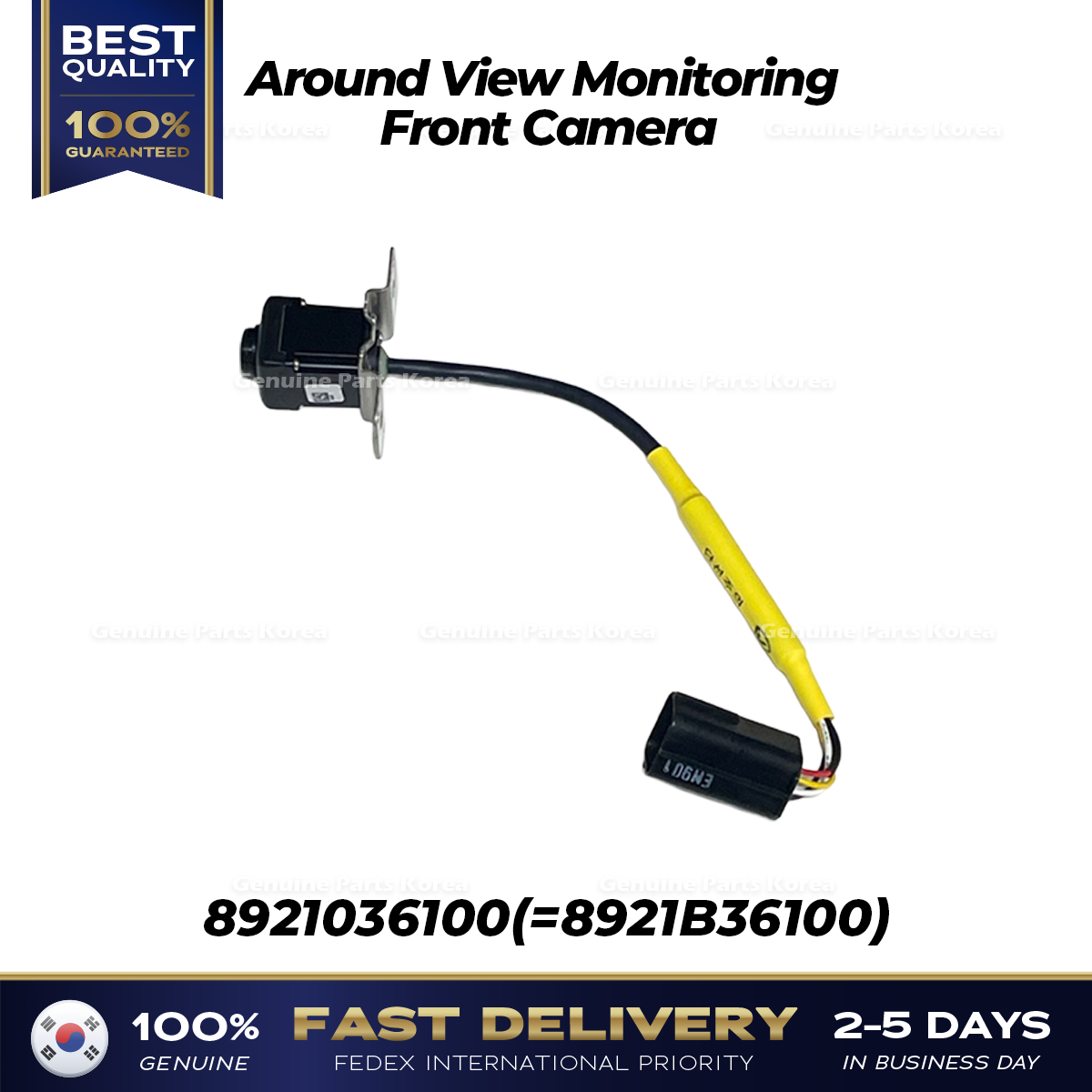 Genuine Around View Monitoring Front Camera 8921036100 for Ssangyong Rexton G4