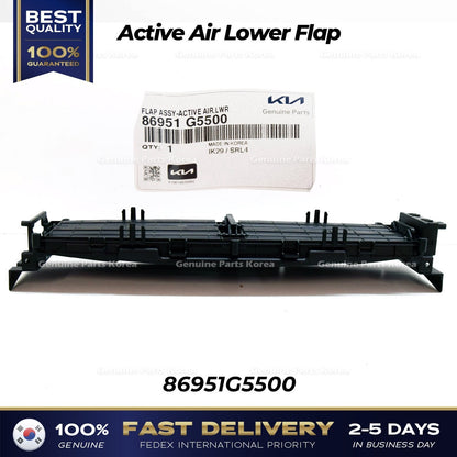 Genuine Active Air Lower Flap 86951G5500 for Kia Niro Hybrid