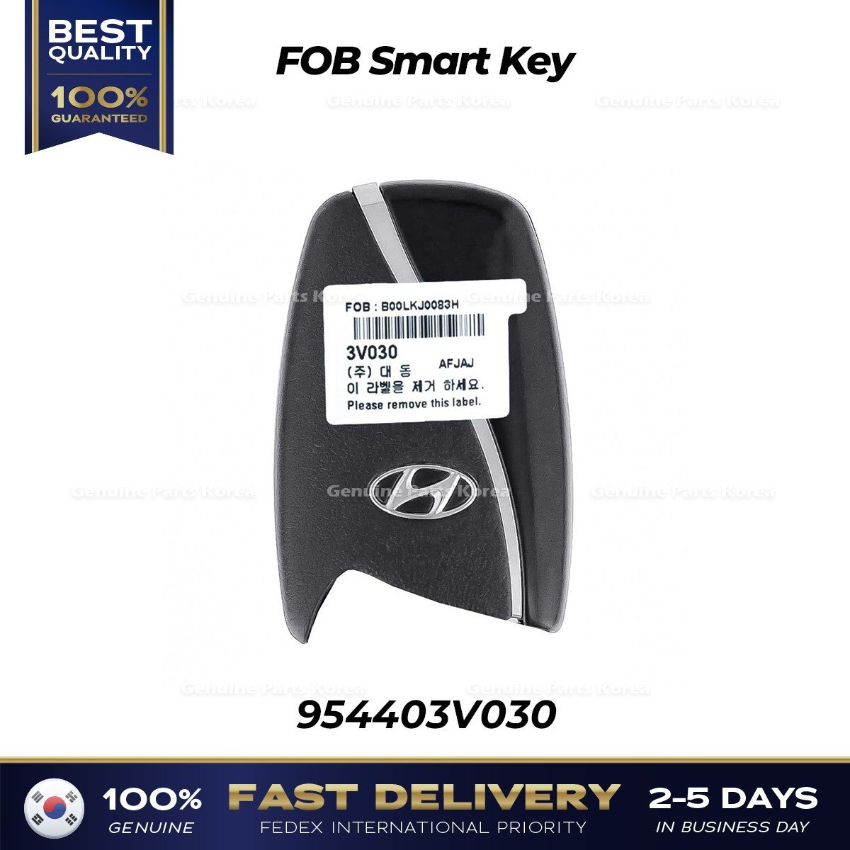 Genuine FOB Smart Key 954403V030 for Hyundai Grandeur