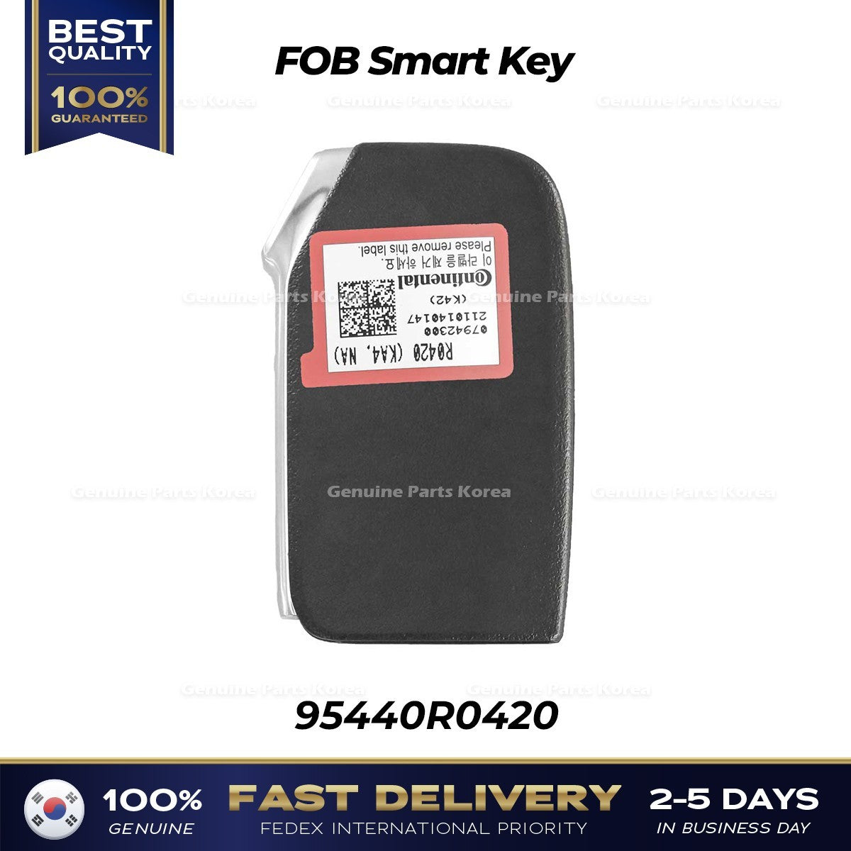 Genuine FOB Smart Key 95440R0420 for Kia Carnival