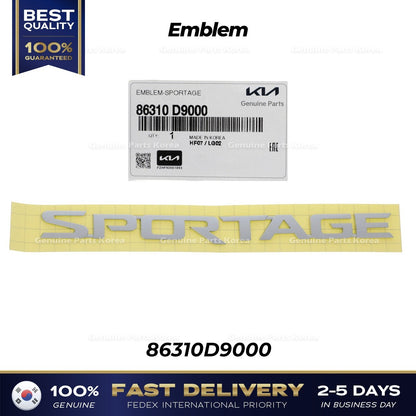 Genuine Emblem 86310D9000 for Kia Sportage
