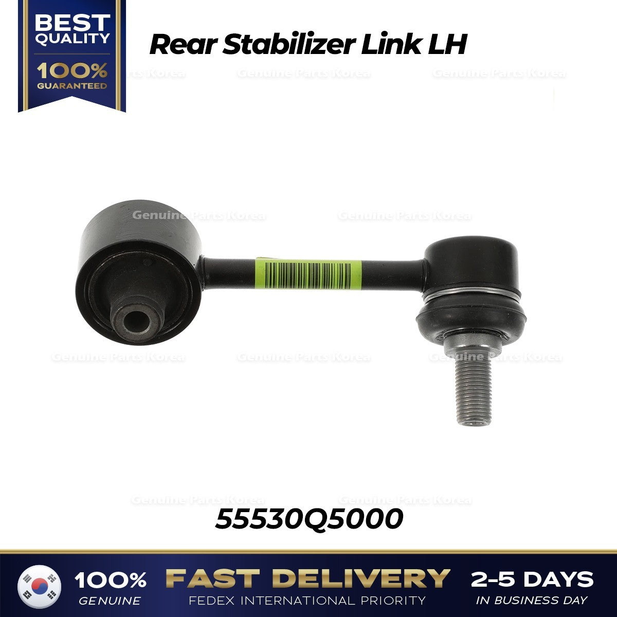 Genuine Rear Stabilizer Link LH 55530Q5000 for Kia Seltos