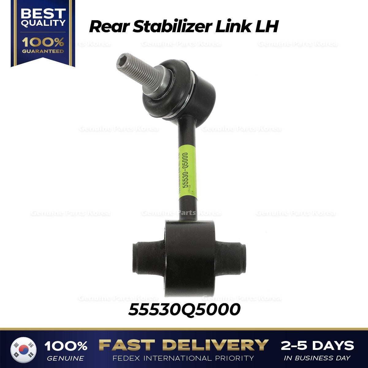 Genuine Rear Stabilizer Link LH 55530Q5000 for Kia Seltos