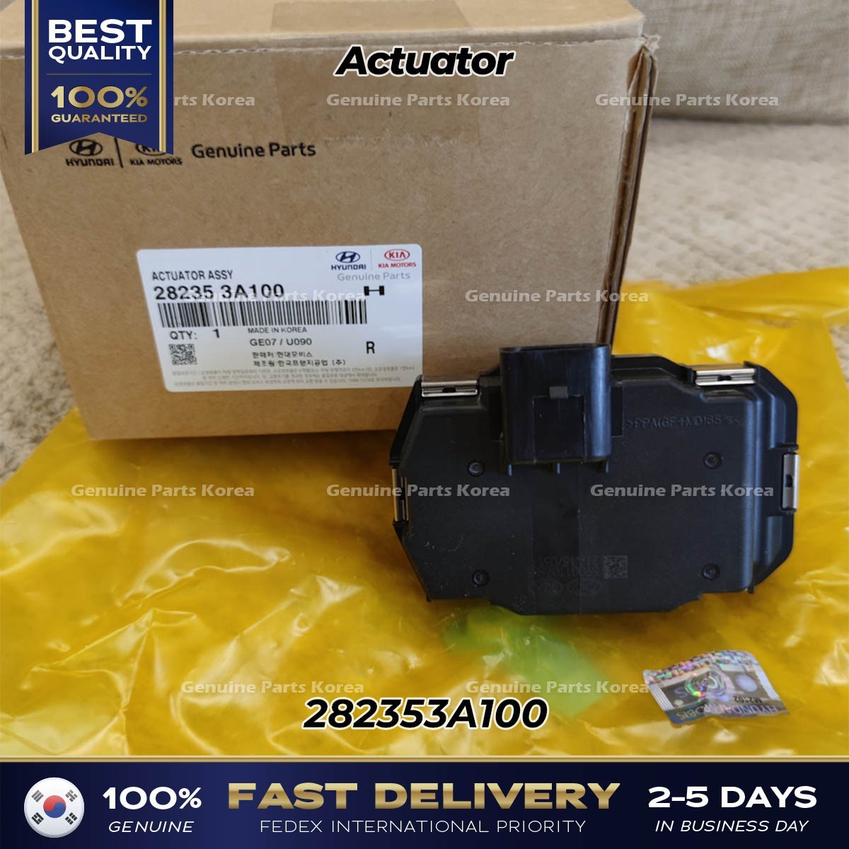Genuine Actuator 282353A100 for Hyundai Veracruz