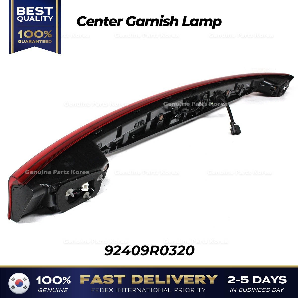 Genuine Center Garnish Lamp 92409R0320 for Kia Carnival