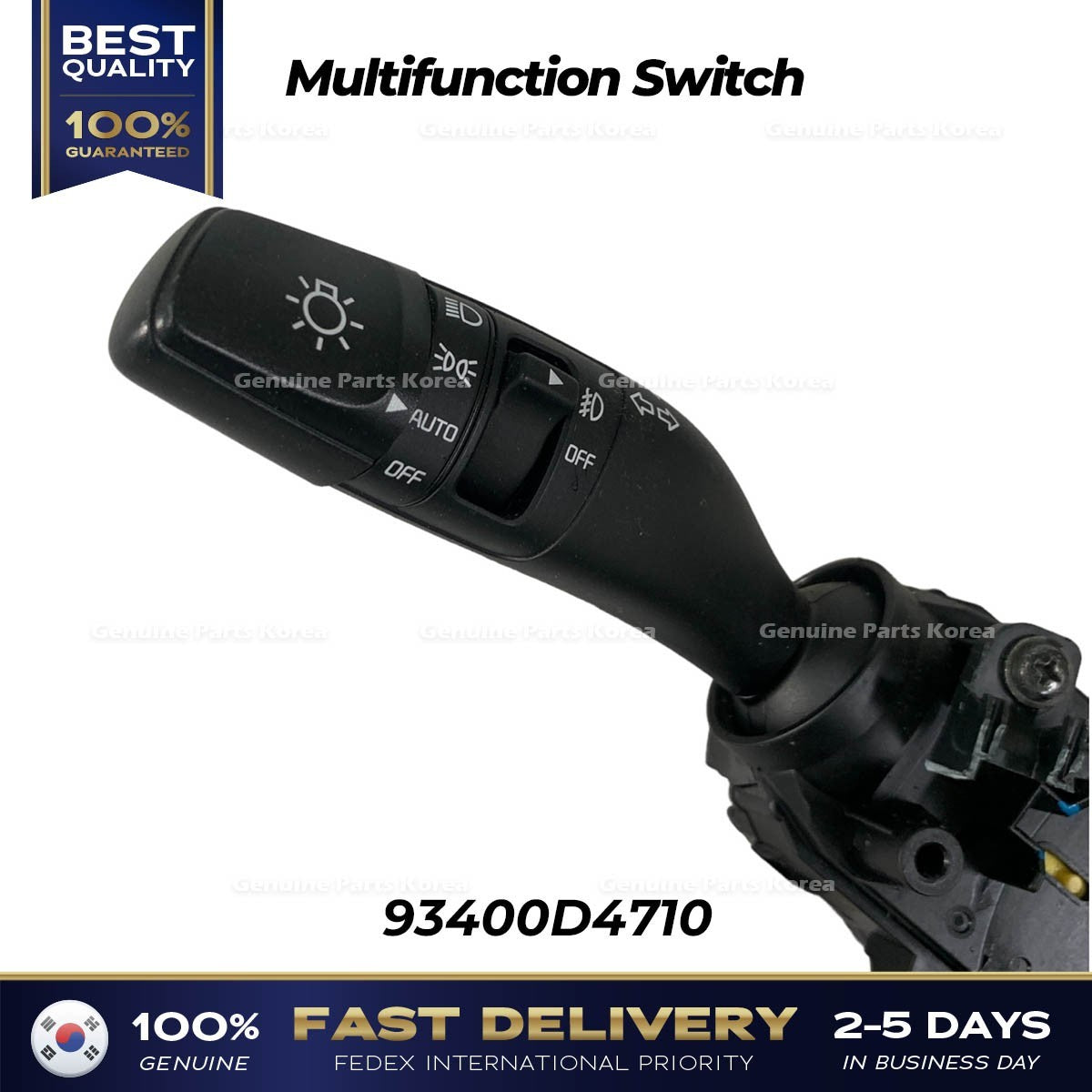 Genuine Multifunction Switch 93400D4710 for Kia Cadenza