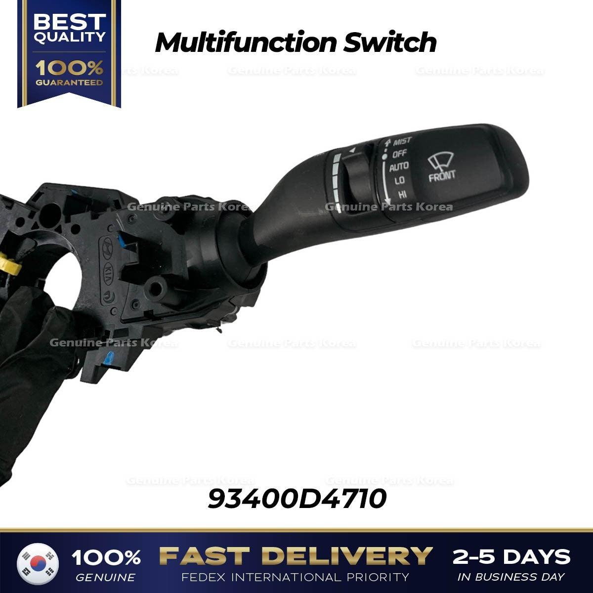Genuine Multifunction Switch 93400D4710 for Kia Cadenza