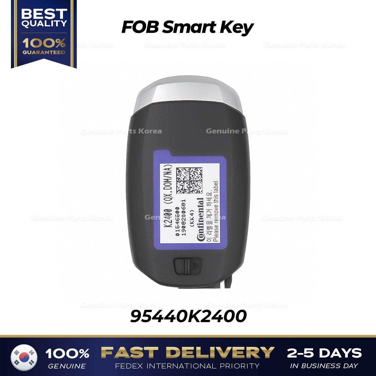 Genuine FOB Smart Key 95440K2400 for Hyundai Venue