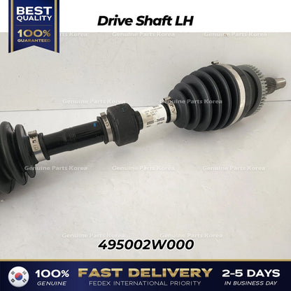 Genuine Drive Shaft LH 495002W000 for Kia Sorento