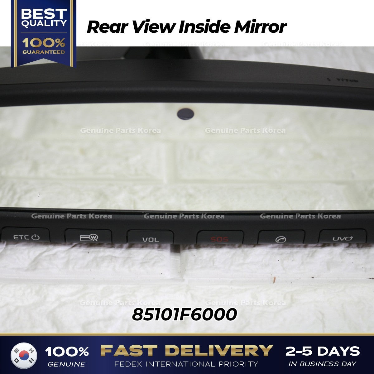 Genuine Rear View Inside Mirror 85101F6000 for Kia K7