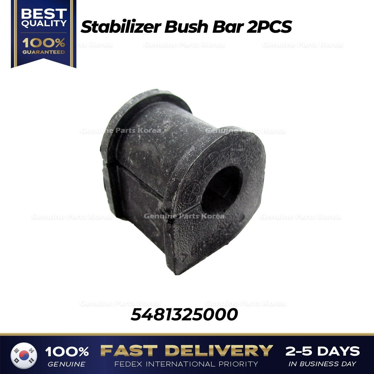 Genuine Stabilizer Bush Bar 2PCS 5481325000 for Hyundai Accent
