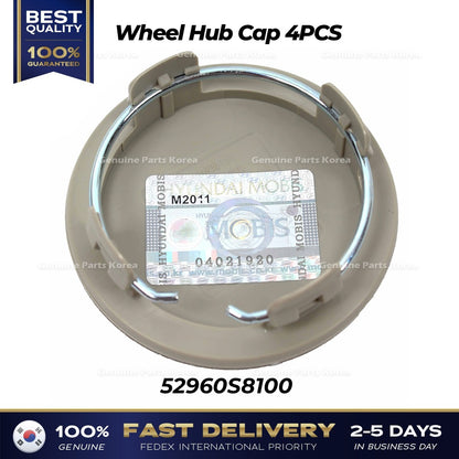Genuine Wheel Hub Cap 4PCS 52960S8100 for Hyundai Elantra Palisade