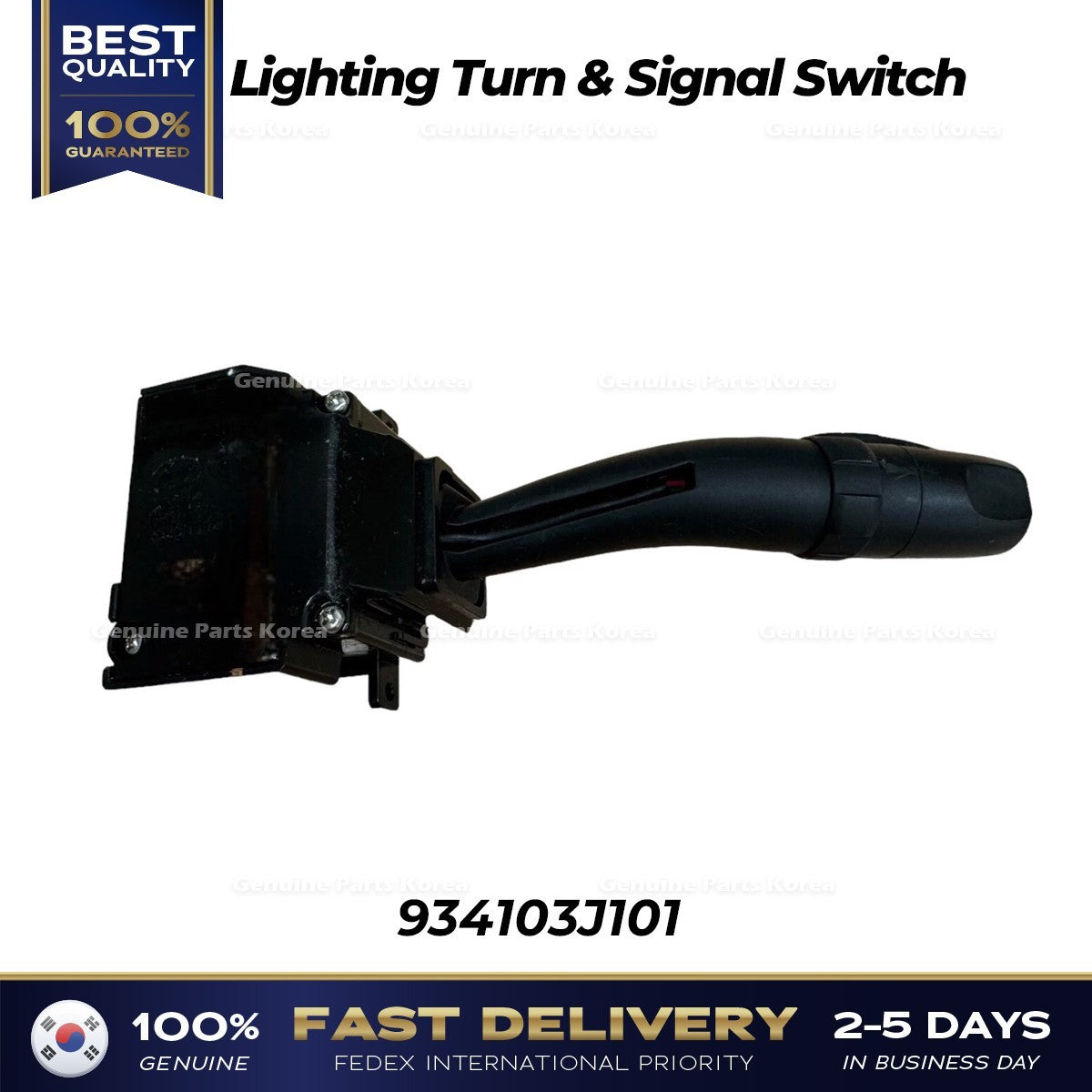 Genuine Lighting Turn & Signal Switch 934103J101 for Hyundai Veracruz