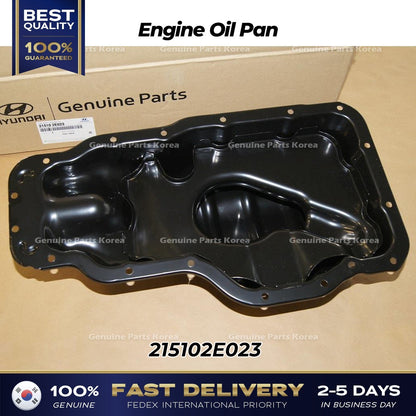 Genuine Engine Oil Pan 215102E023 for Hyundai Elantra Kona Kia Forte